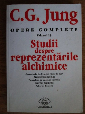 Studii despre reprezentarile alchimice - Carl Gustav Jung foto