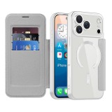 Husa iPhone 17 Pro Max Asteroid GSM SmartMag Book Case, gri