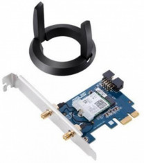 Asus pce-ac58bt wifi ac1200 bluetooth 5.0 pcie data rate: 802.11ac : up to 433 mbps foto