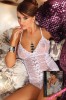 LIV6-5 Set lenjerie sexy din 2 piese cu maiou si chiloti, L, S, LIVIA CORSETTI