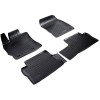 Covorase Auto Tip Tavita Cauciuc Toyota Auris 2 II (2012-2018) ALM, Protectie Tunel Spate, Negre