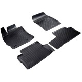 Covorase Auto Tip Tavita Cauciuc Toyota Auris 2 II (2012-2018) ALM, Protectie Tunel Spate, Negre