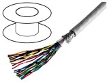 Cablu Electric 10x2x28AWG PVC 50V 30,5m Fără Protecție
