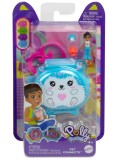 Polly Pocket Mini Pet Connects Hedgehog Compact Playset (hxx23)