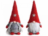 Cumpara ieftin Set 2 figurine Mos Craciun si Craciunita 18x14x40 cm