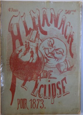 ALMANACH DE ECLIPSE POUR 1873 foto
