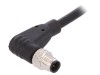 Conector M5 Mufă 3-PIN &icirc;n Unghi IP67 60V
