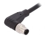 Conector M5 Mufă 3-PIN &icirc;n Unghi IP67 60V