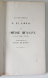 OEUVRES COMPLETES DE H. DE BALZAC , LA COMEDIE HUMAINE , DIX - SEPTIEME VOLUME , 1855