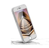 Husa FullBody MyStyle Silver pentru Apple iPhone SE2, acoperire completa 360 grade cu folie de protectie gratis