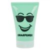 Ascutitoare Tub Cremă Plastic Verde Z&acirc;mbet 6.5cm, Birou Școală, OEM