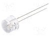 Dioda LED, 8mm, galbena, 1560...2180mcd, 20mA, 1,8...2,6V, OPTOSUPPLY - OSY5PA87A1A
