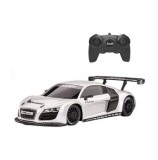 Masinuta cu telecomanda Rastar - Audi R8 alb, scara 1:24