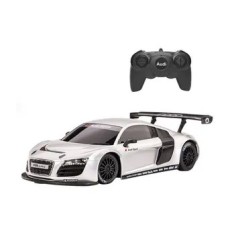 Masinuta cu telecomanda Rastar - Audi R8 alb, scara 1:24