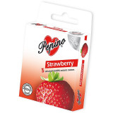 Pepino Strawberry prezervative 3 buc