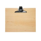 Clipboard simplu A4, din fibra lemnoasa MAULtilia, landscape - wood