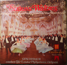 [Vinil] London Philarmonic Orchestra - Strauss Waltzes - disc original foto