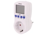 &Icirc;ntrerupător cu Temporizator 1min-7zile 230V Schuko