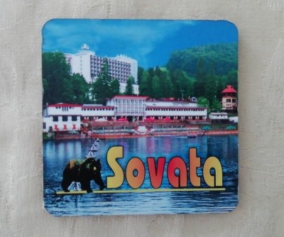 D1 - Magnet frigider - tematica turism - Sovata - Romania 8 foto