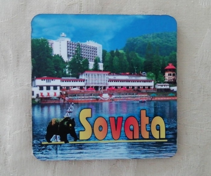 D1 - Magnet frigider - tematica turism - Sovata - Romania 8