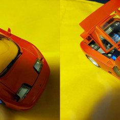 Macheta auto Bugatti EB 110, 1:18, Orange, metalica (Bburago)