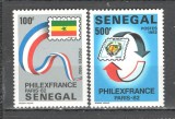 Senegal.1982 Expozitia filatelica PHILEXFRANCE MS.170