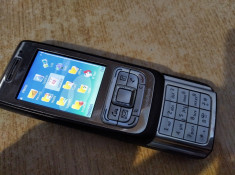 TELEFON DE COLECTIE NOKIA E65 FUNCTIONAL SI DECODAT MADE IN FINLAND +INCARCATOR foto