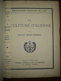Sculptura Italiana , Marcel Reymond , Paris et Bruxelles , 1927