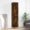 vidaXL Dulap &icirc;nalt, stejar fumuriu, 34,5x34x180 cm, lemn prelucrat