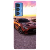 Husa compatibila cu Motorola Moto G71 5G model Mercedes, Silicon, TPU, Viceversa, Transparent, Carcasa