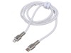 Cablu USB 2.0 Apple Lightning la USB C, 1m, High Speed, Baseus
