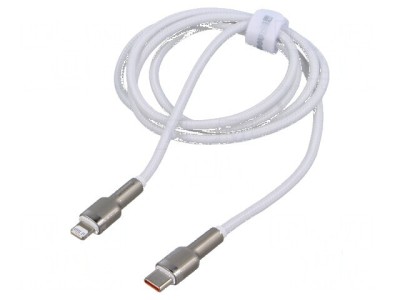 Cablu USB 2.0 Apple Lightning la USB C, 1m, High Speed foto
