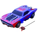 Masinuta cu Telecomanda Racing Sprint Car 1:16 lumini fata &ndash; design sportiv rosu-albastru