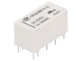 Releu electromagnetic DPDT 5VDC 3A HONGFA RELAY PCB