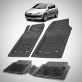 Cumpara ieftin Covorase Tavita Cauciuc Compatibile Peugeot 206 Hatchback (3 usi-1998-2003) Negru