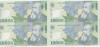 Bnk bn 10000 lei 2000 Isarescu - coala de 4 ,certificat de autenticitate