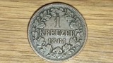 Germania state - Baden - moneda de colectie raruta - 1 Kreuzer 1861 - Frederick I - stare buna !, Europa