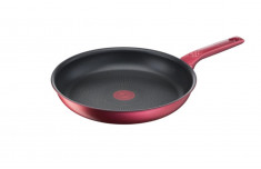 Tigaie Tefal Daily Chef, 26 cm, rosu, inductie, indicator Thermo Signal foto
