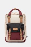 Doughnut rucsac Macaroon Reborn III culoarea bej, mare, cu imprimeu, D010RE3-0897