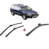 Cumpara ieftin Set 3 stergatoare VOLVO XC70 II (136) 2007 - 2016, pentru parbriz si luneta, Bosch Aerotwin