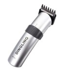 Aparat de tuns profesional Dingling RF-609, reincarcabil, 2 viteze, 4 piepteni (8-20mm), 220V, gri argintiu