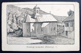 Priszlopi monostor (Hatszeg) - Manastirea Prislop (Hateg) - 1917 circulata, Necirculata, Printata, Fotografie, Hunedoara