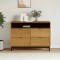 Gossi dulap cu sertar &bdquo;flam&rdquo; 110x40x80 cm, lemn masiv de pin