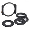 Kit suport filtru Cokin si inele adaptoare K&amp;F Concept KF16.006