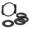 Kit suport filtru Cokin si inele adaptoare K&amp;F Concept KF16.006