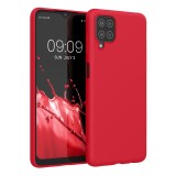 Husa Kwmobile pentru Samsung Galaxy A12, Rosu, Silicon, 54048.208