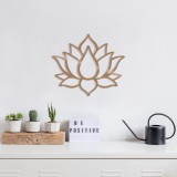 Cumpara ieftin Accesoriu decorativ de perete metalic Metal-405 Caramiziu 50x43 cm