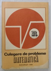 CULEGERE DE PROBLEME DE MATEMATICA , VOLUMUL II : REZOLVARI SI REZULATE , CLASELE V- VIII , APARUTA 1987 foto