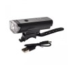 Far Bicicleta LED, Negru, USB, AWR1165, Fata