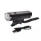 Far fata biciclete 1 led, culoare negru, incarcare USB Cod:AWR1165